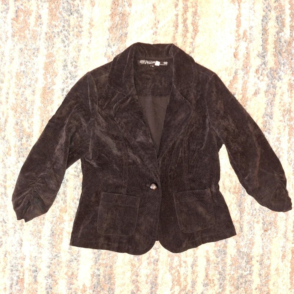 Ashley Soft Fabric Blazer Medium GUC